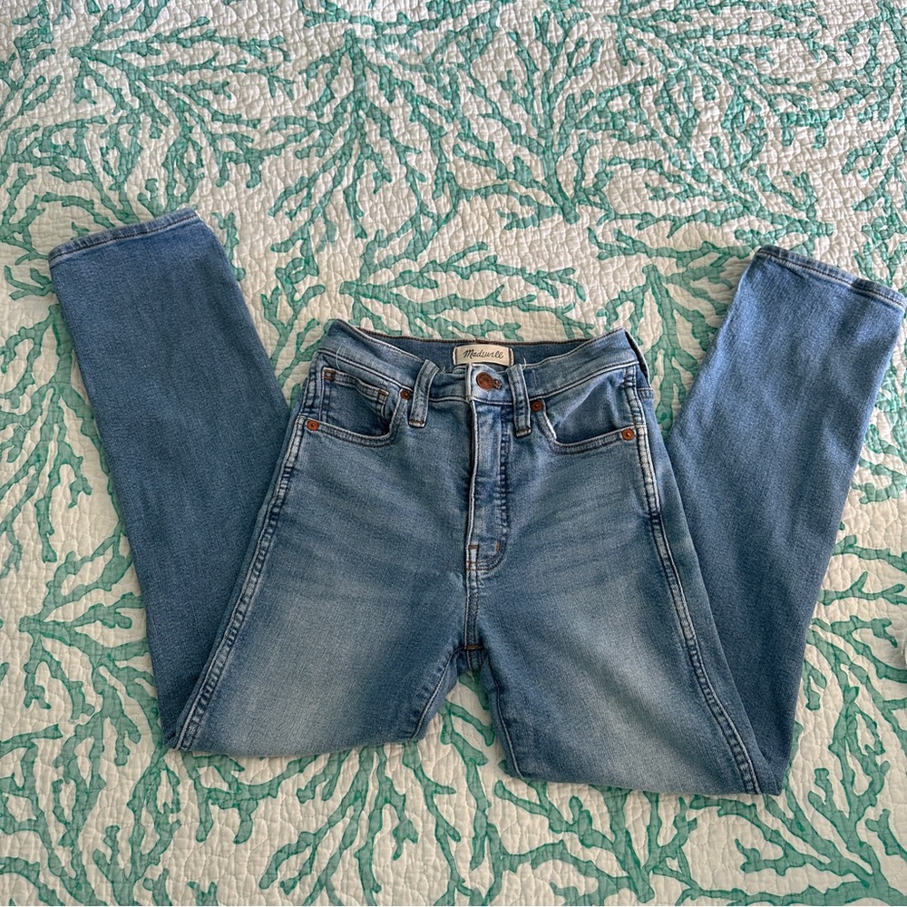 Madewell Stovepipe Jeans 23 Euclid Wash - Picture 4 of 13